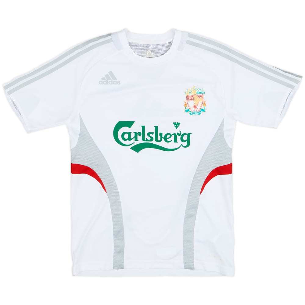 2009-10 Liverpool adidas Training Shirt - 5/10 - (M)