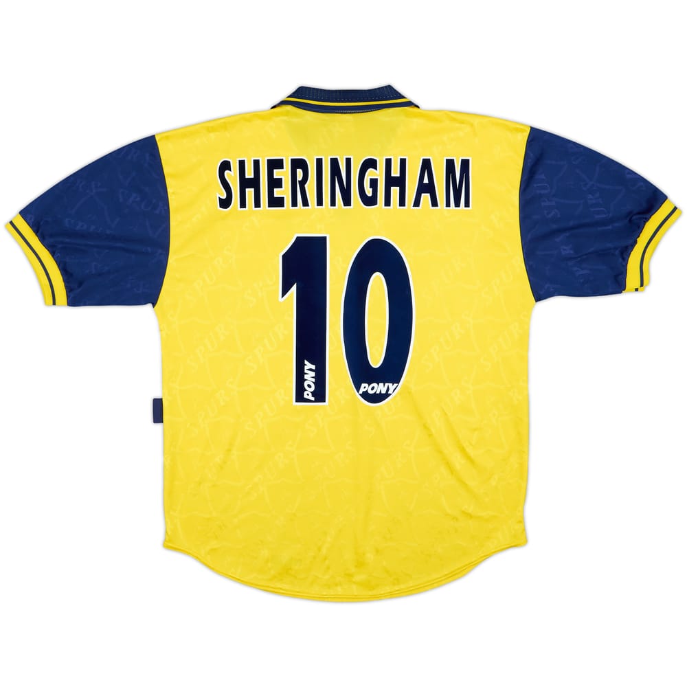 1995-97 Tottenham Third Shirt Sheringham #10 - 9/10 - (M)