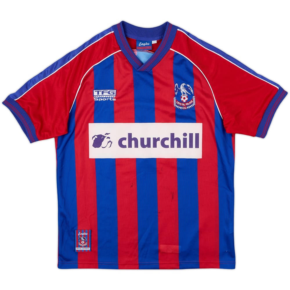 1999-01 Crystal Palace Home Shirt - 8/10 - (XL.Boys)