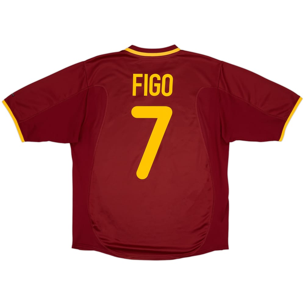 2000-02 Portugal Home Shirt Figo #7 - 8/10 - (L)
