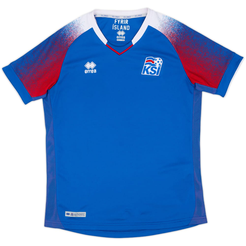 2018-19 Iceland Home Shirt - 8/10 - (XS)