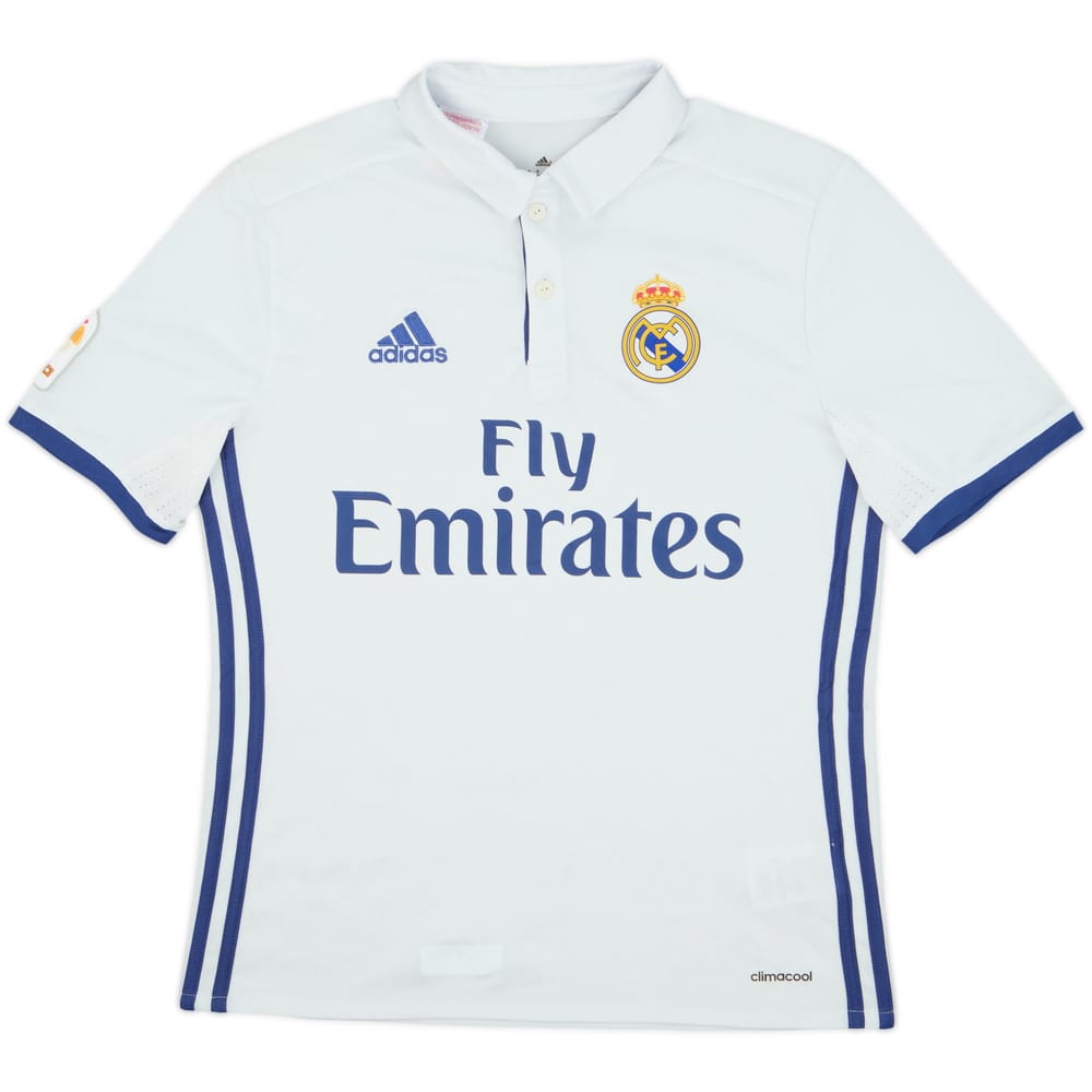 2016-17 Real Madrid Home Shirt - 7/10 - (13-14 Years)