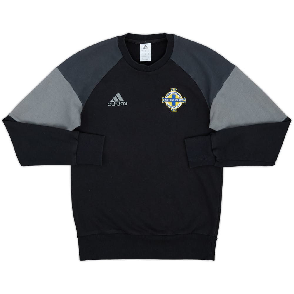 2016-17 Northern Ireland adidas Sweat Top - 8/10 - (S)