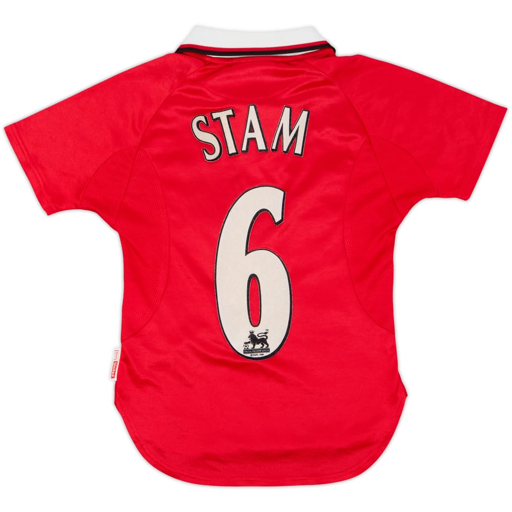 1999-00 Manchester United 'CL Winners' Shirt Stam #6 - 6/10 - (S.Boys)
