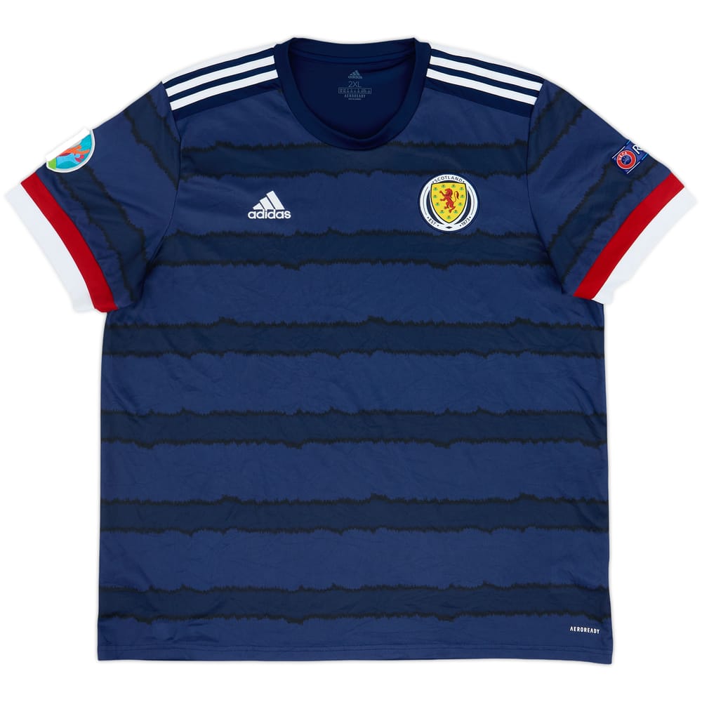 2020-22 Scotland Home Shirt - 9/10 - (XXL)