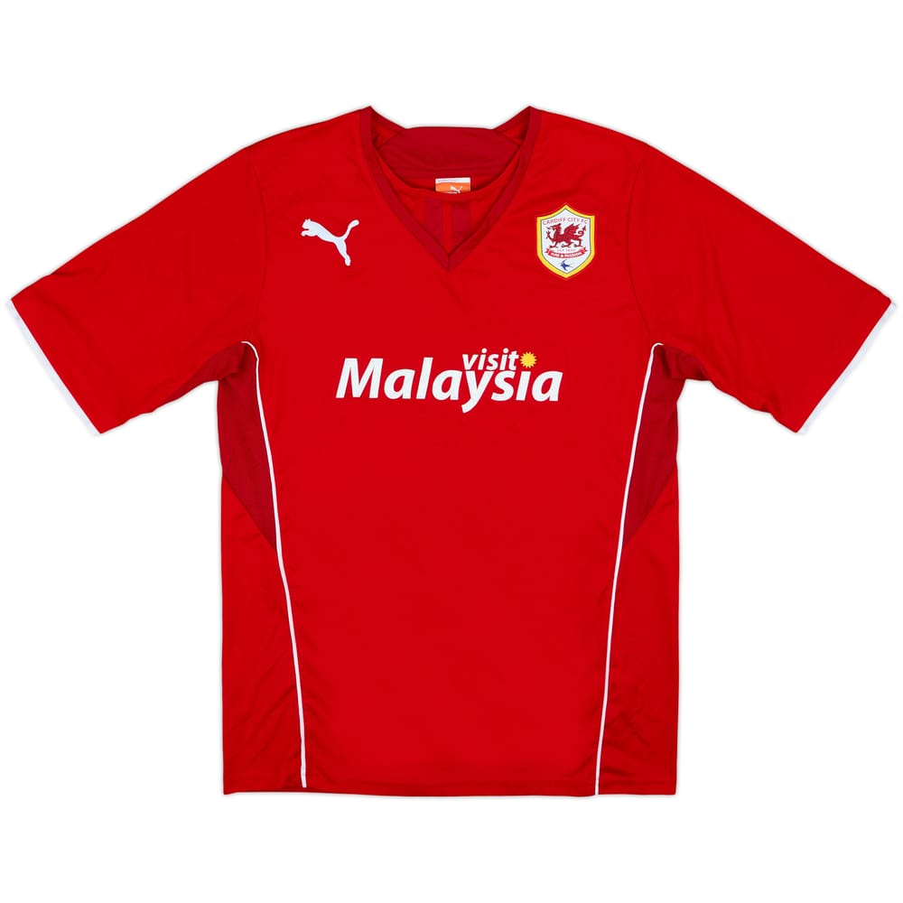 2013-14 Cardiff Home Shirt - 6/10 - (M)