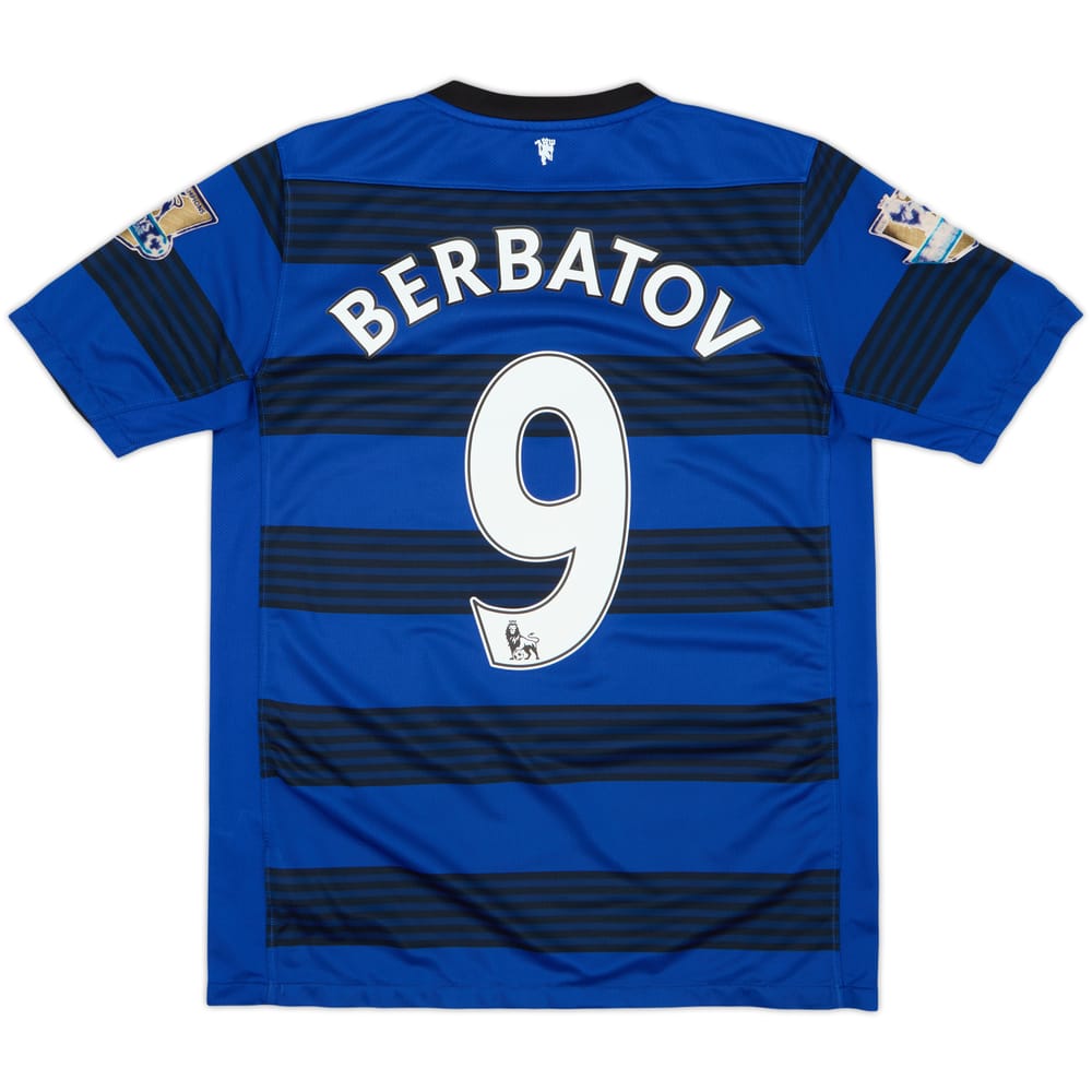 2011-13 Manchester United Away Shirt Berbatov #9 - 5/10 - (13-15 Years)