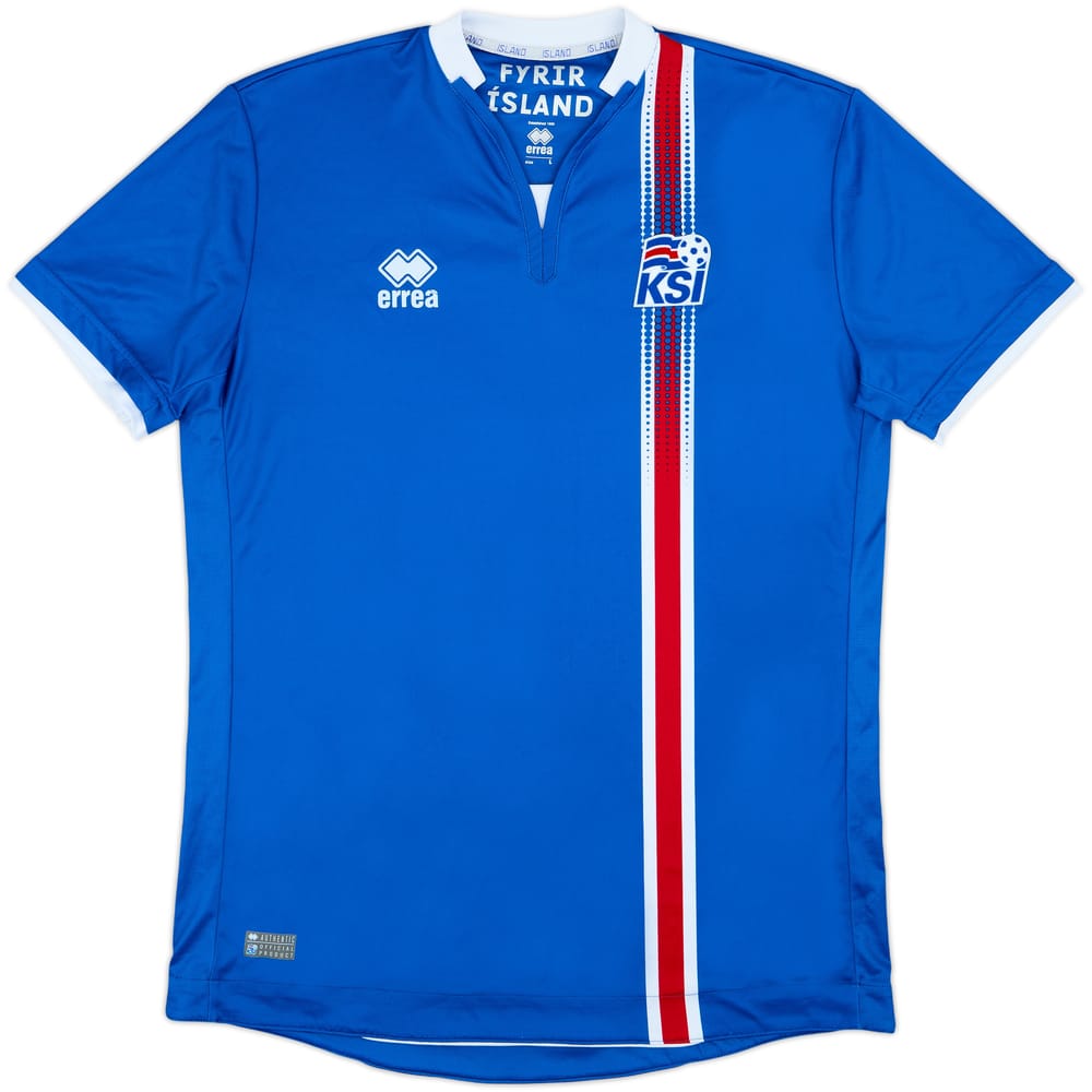 2016-18 Iceland Home Shirt - 10/10 - (L)