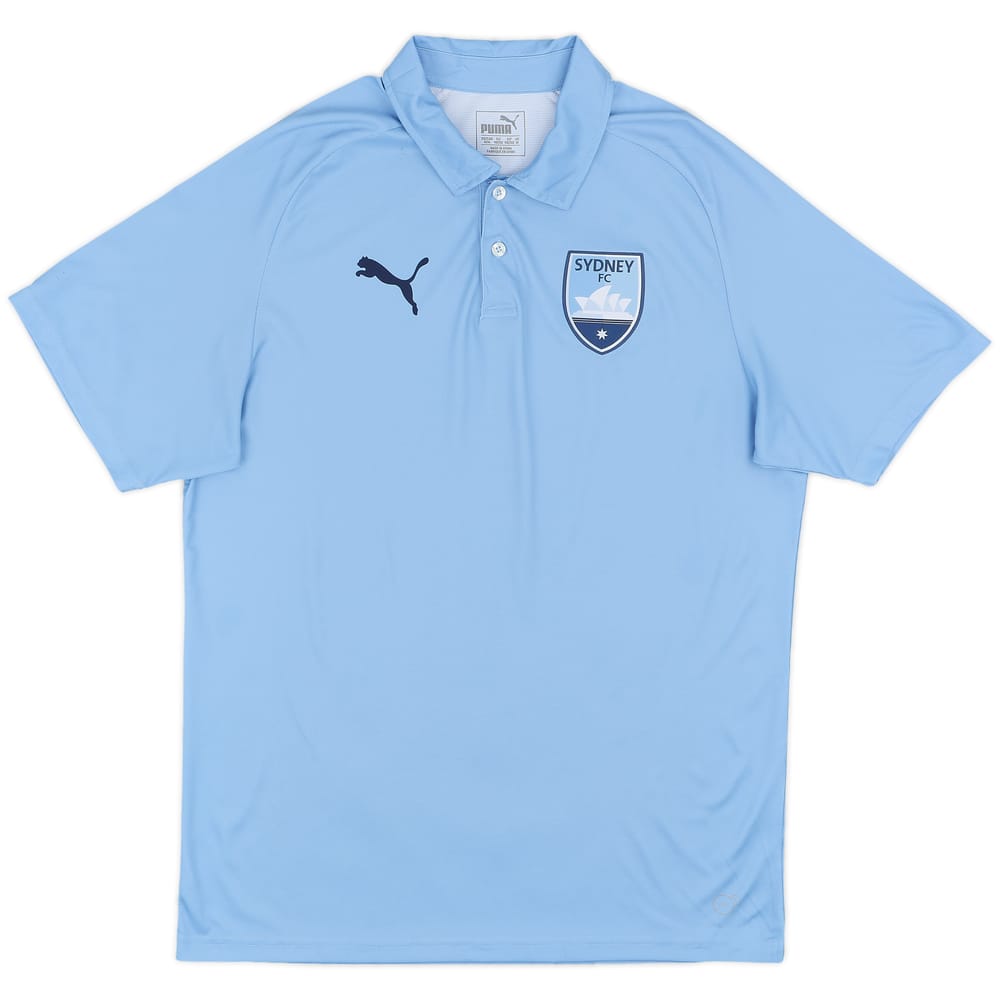 2018-19 Sydney FC Puma Polo Shirt - 9/10 - (M)