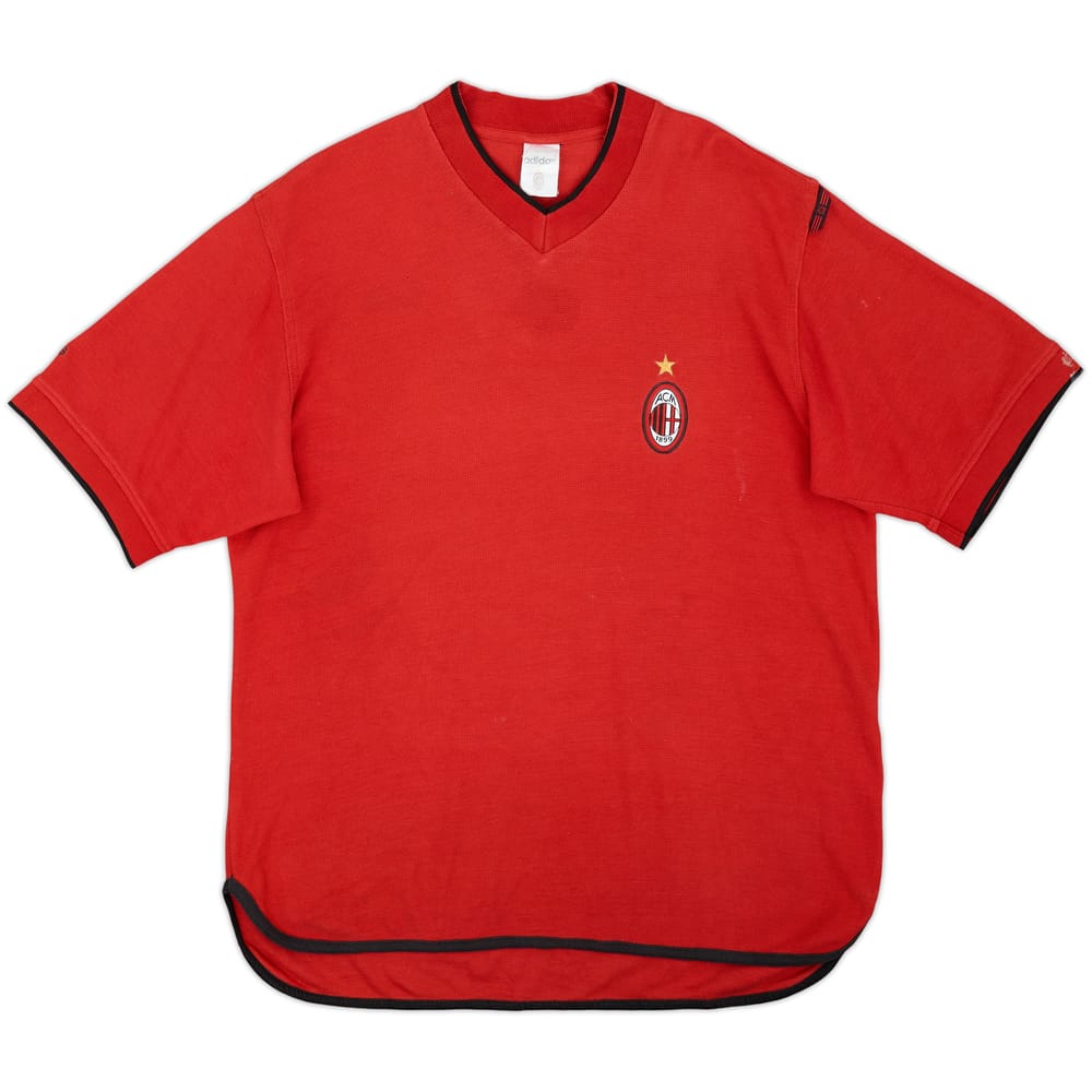 2001-02 AC Milan adidas Training Shirt - 6/10 - (M)
