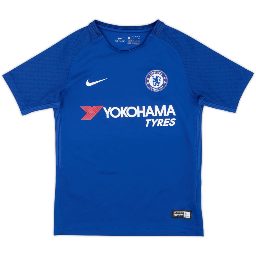 2017-18 Chelsea Home Shirt - 8/10 - (8-9 Years)