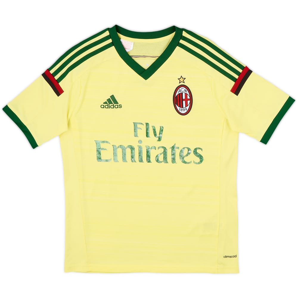 2014-15 AC Milan Third Shirt - 4/10 - (13-14 Years)