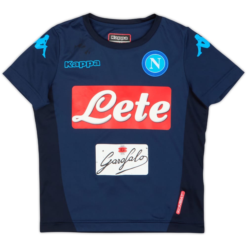 2017-19 Napoli Third Shirt - 5/10 - (6-7 Years)