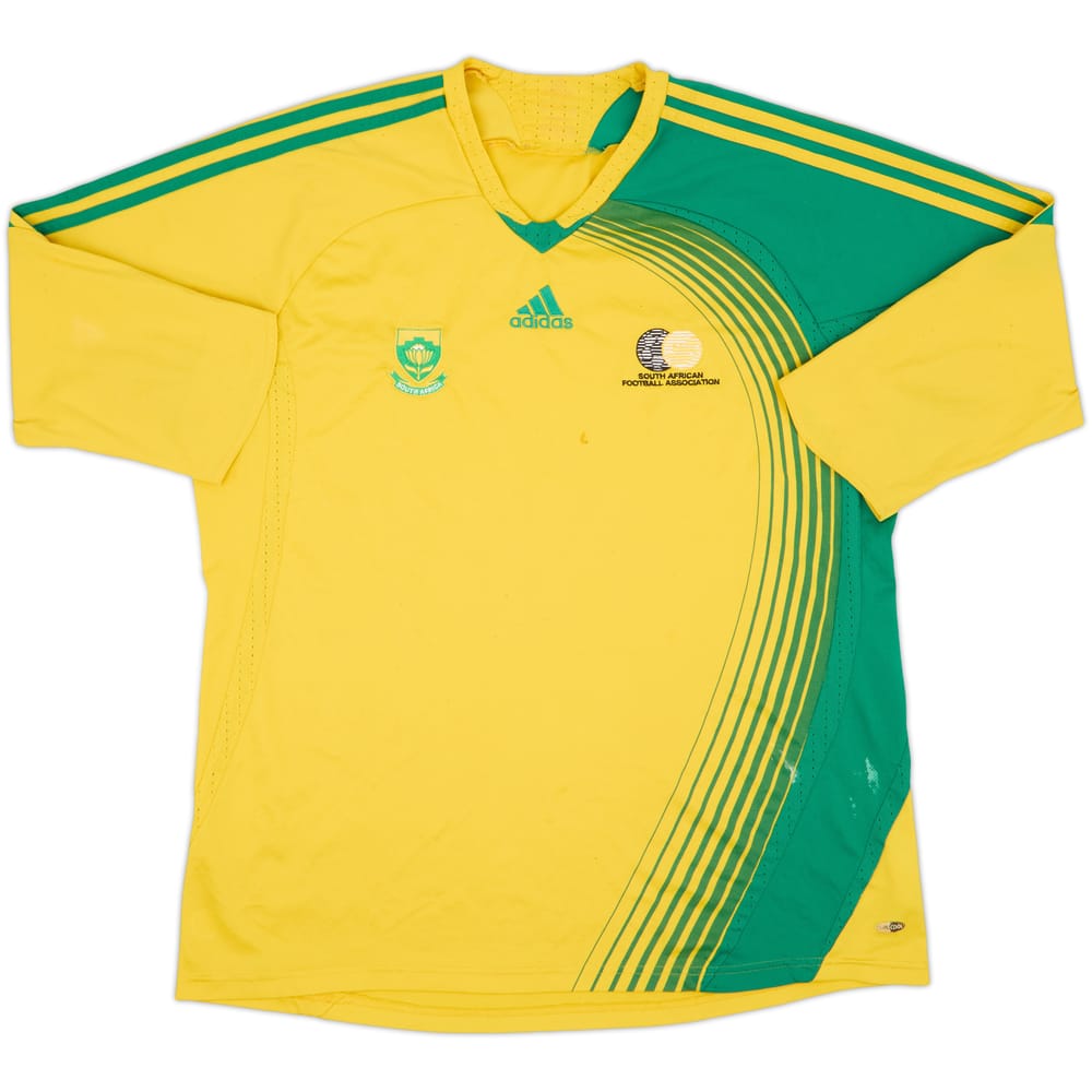 2007-09 South Africa Home Shirt - 4/10 - (XL)