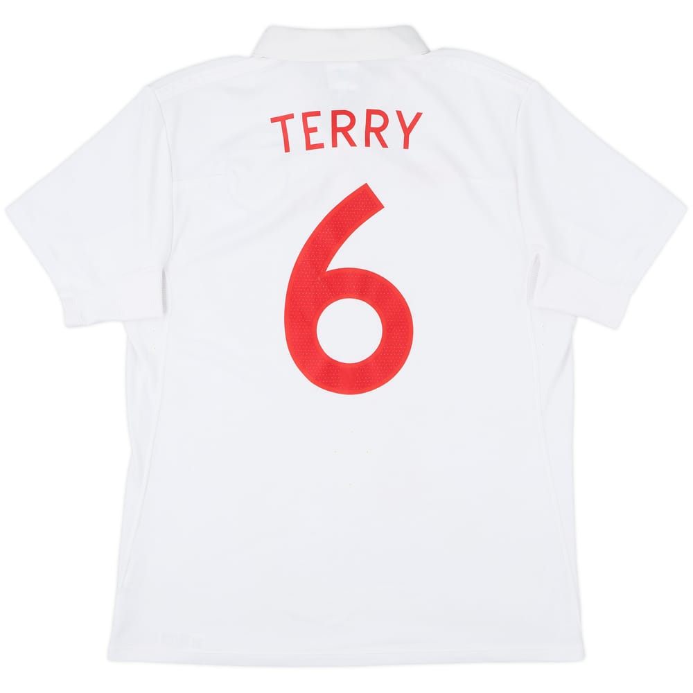 2009-10 England Home Shirt Terry #6 - 6/10 - (L)