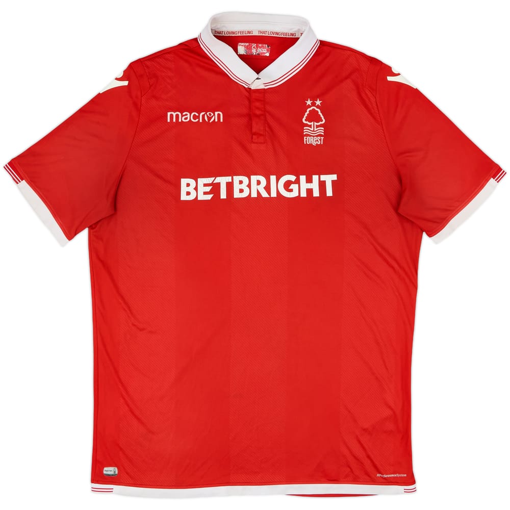 2018-19 Nottingham Forest Home Shirt - 5/10 - (4XL)