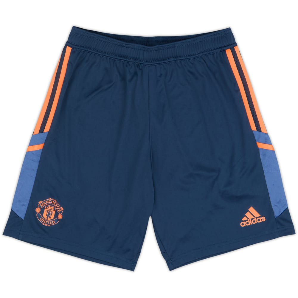2022-23 Manchester United adidas Training Shorts - 9/10 - (M)