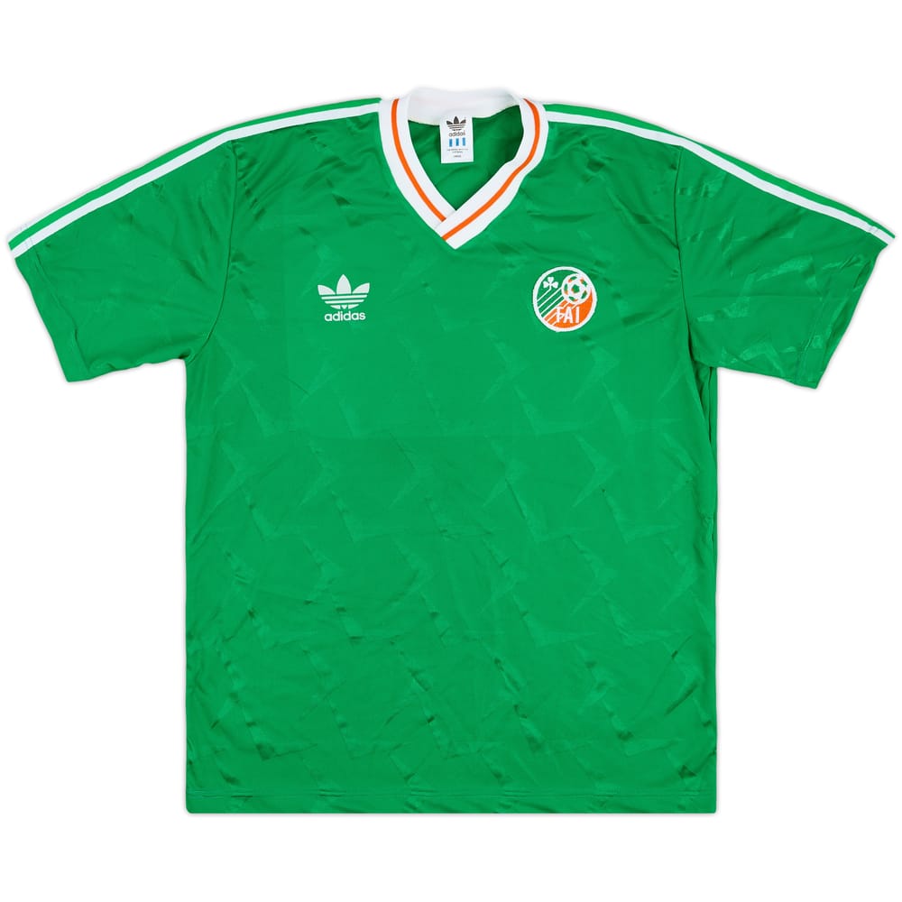 1990 Ireland Match Issue Home Shirt #5