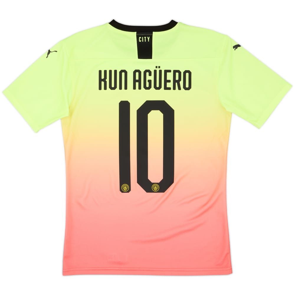2019-20 Manchester City Third Shirt Kun Aguero #10 - 10/10 - (S)