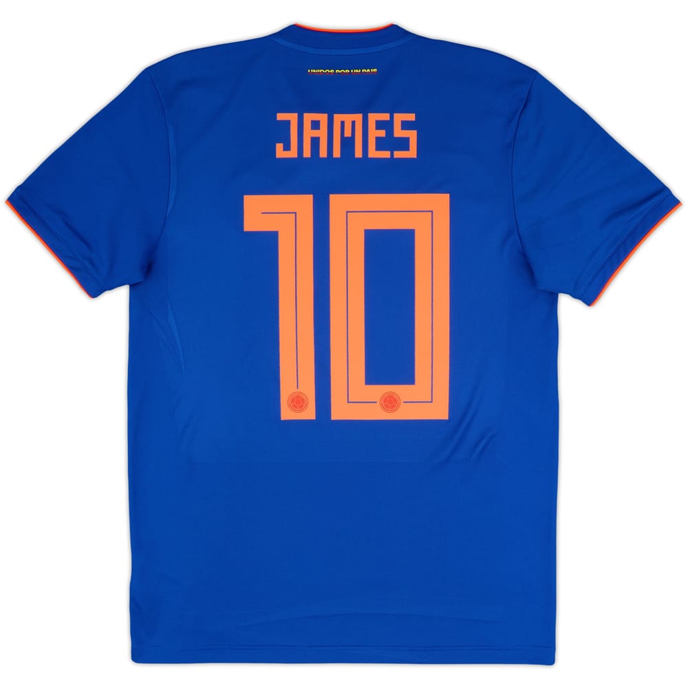 2018-19 Colombia Away Shirt James #10