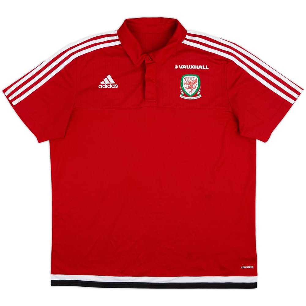 2015-16 Wales adidas Polo Shirt - 10/10 - (XL)