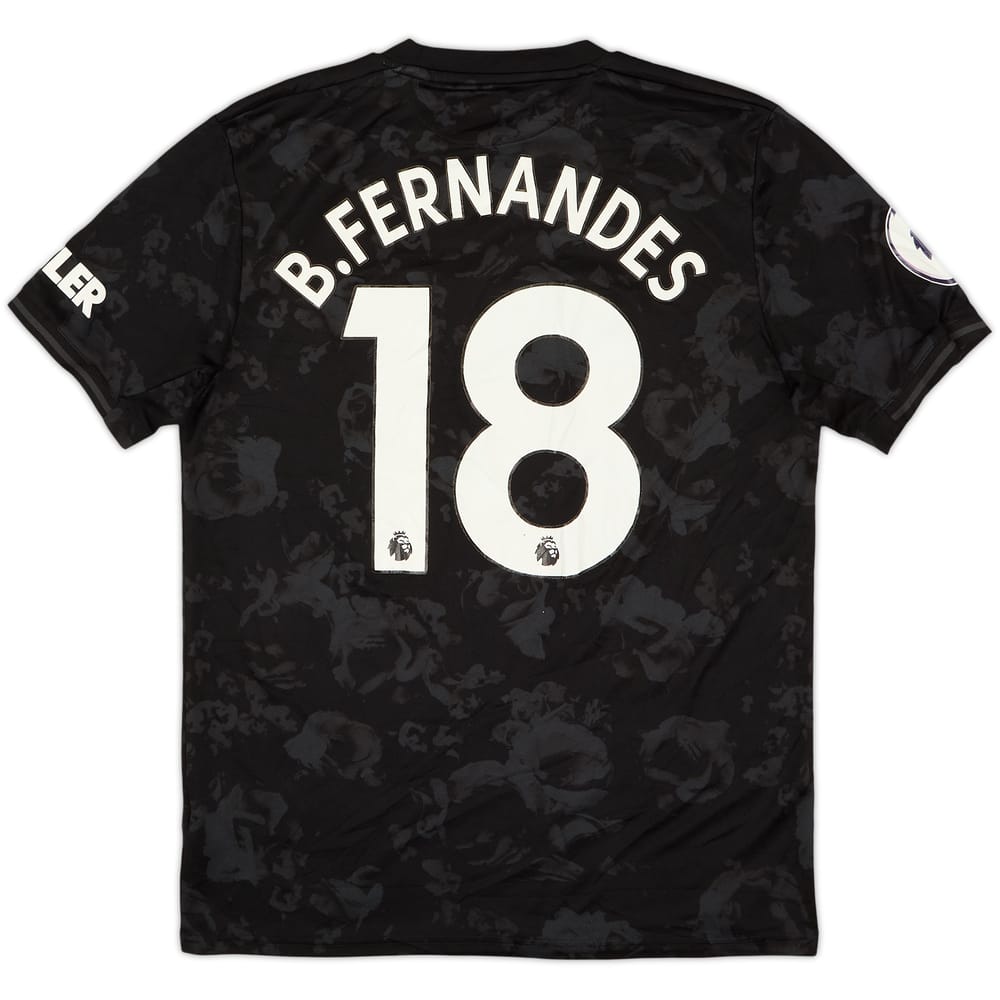 2019-20 Manchester United Third Shirt B.Fernandes #18 - 7/10 - (M)