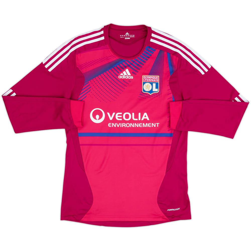 2011-12 Lyon Authentic L/S Third Shirt - 8/10 - (M)