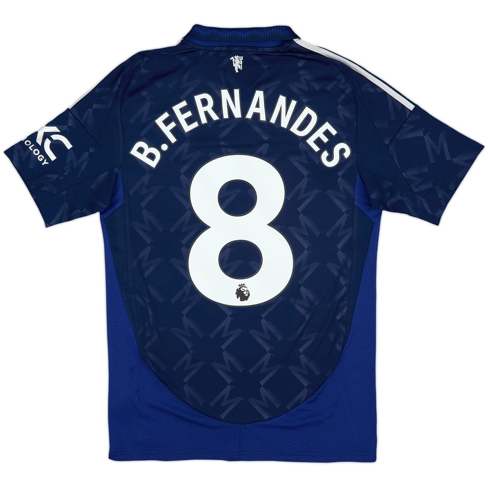 2024-25 Manchester United Away Shirt B.Fernandes #8 - 10/10 - (S)