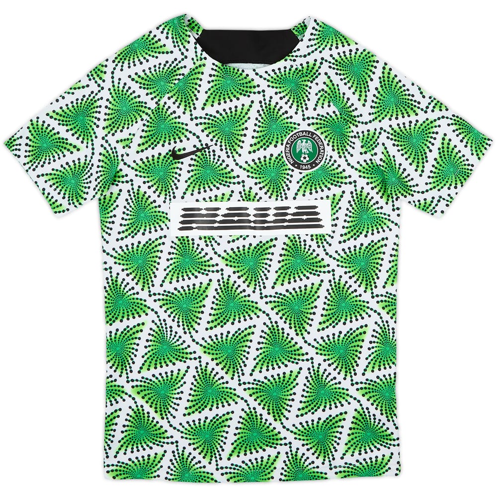2022-23 Nigeria Nike Pre-Match Training Shirt - 8/10 - (S)