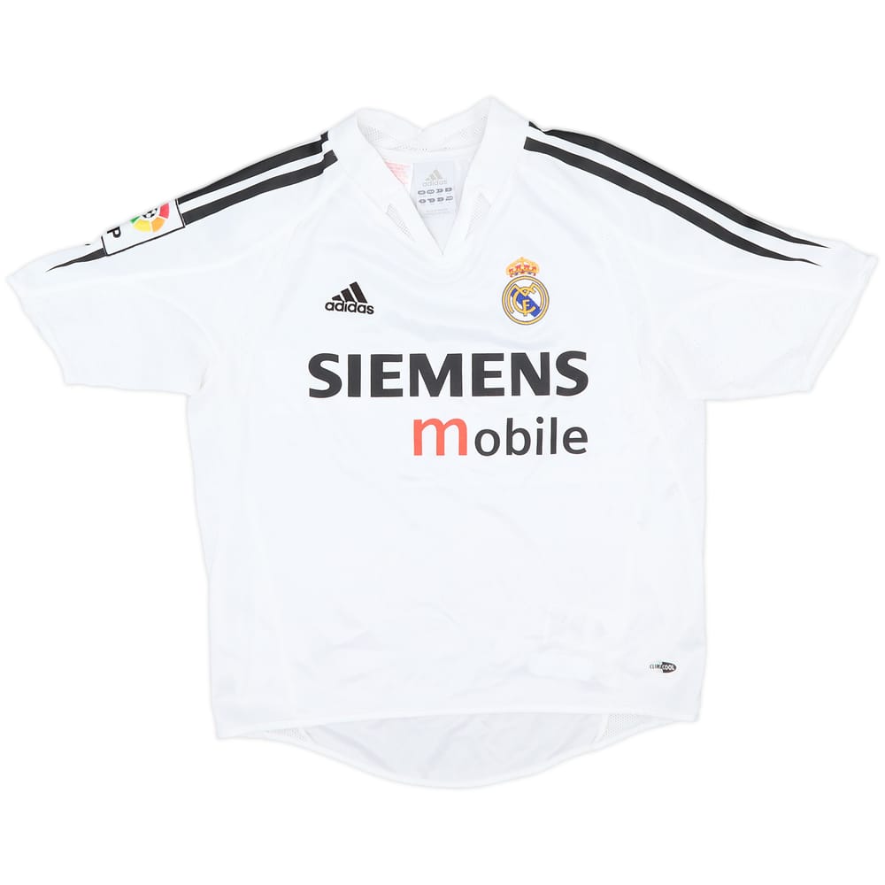 2004-05 Real Madrid Home Shirt - 9/10 - (S.Boys)