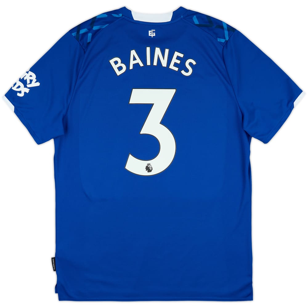 2019-20 Everton Home Shirt Baines #3 - 8/10 - (XL)