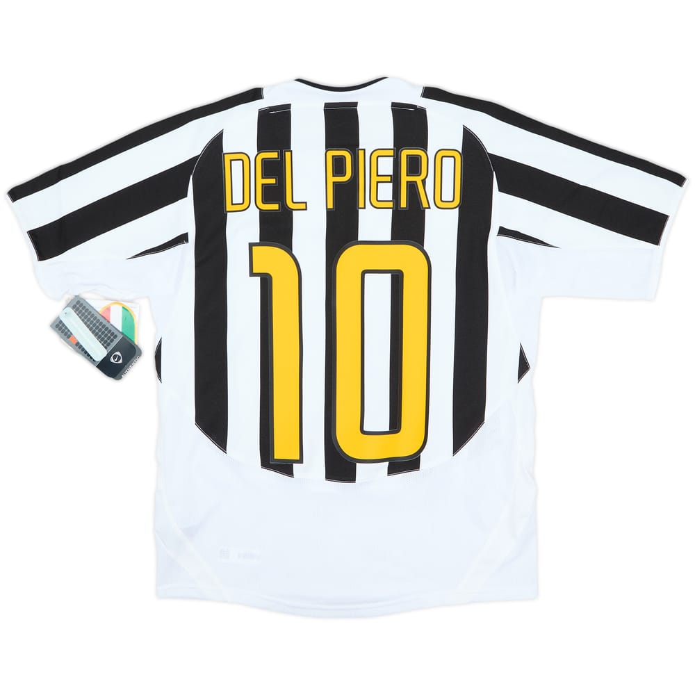 2003-04 Juventus Home Shirt Del Piero #10 (13-15 Years)