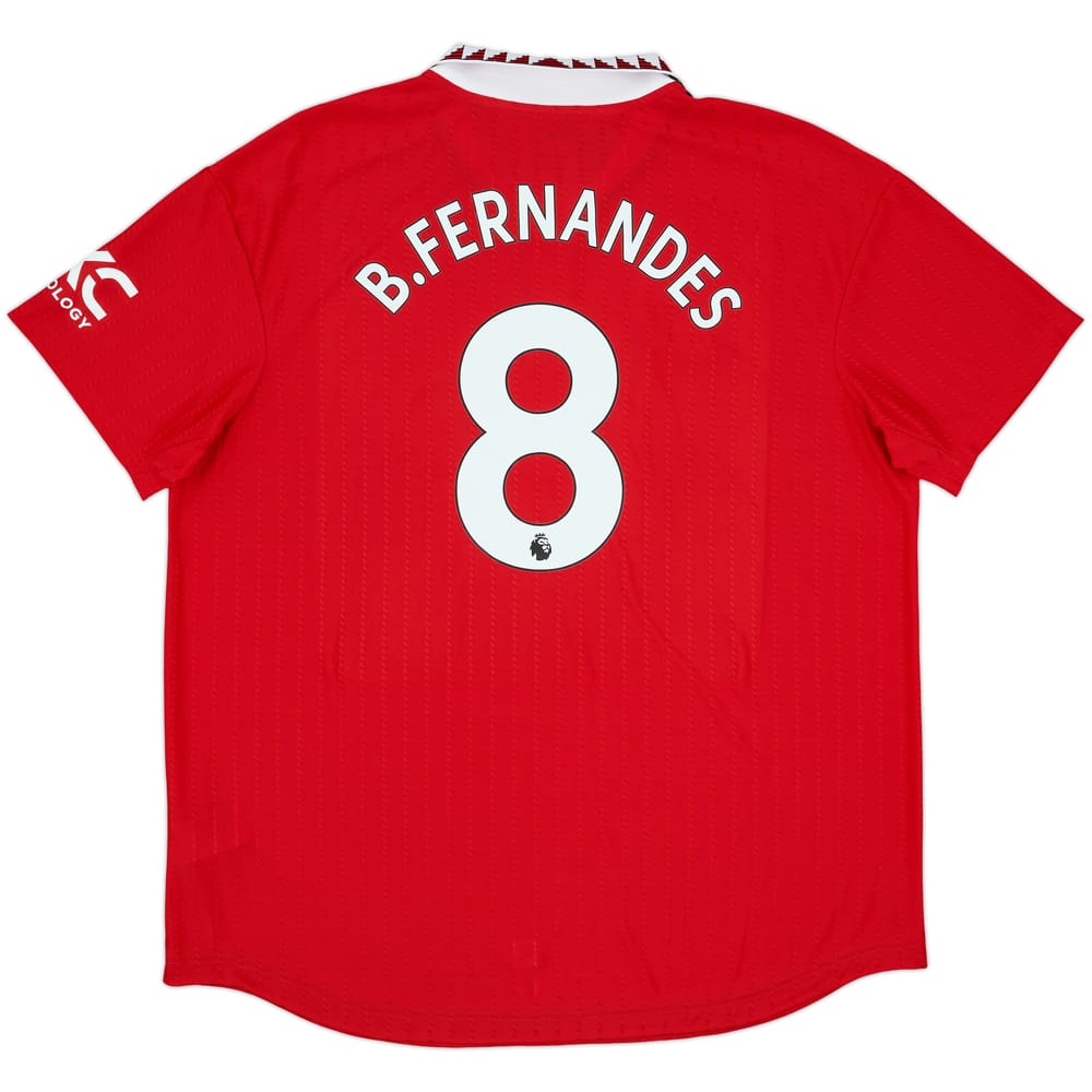 2022-23 Manchester United Authentic Home Shirt B.Fernandes #8 (XXL)