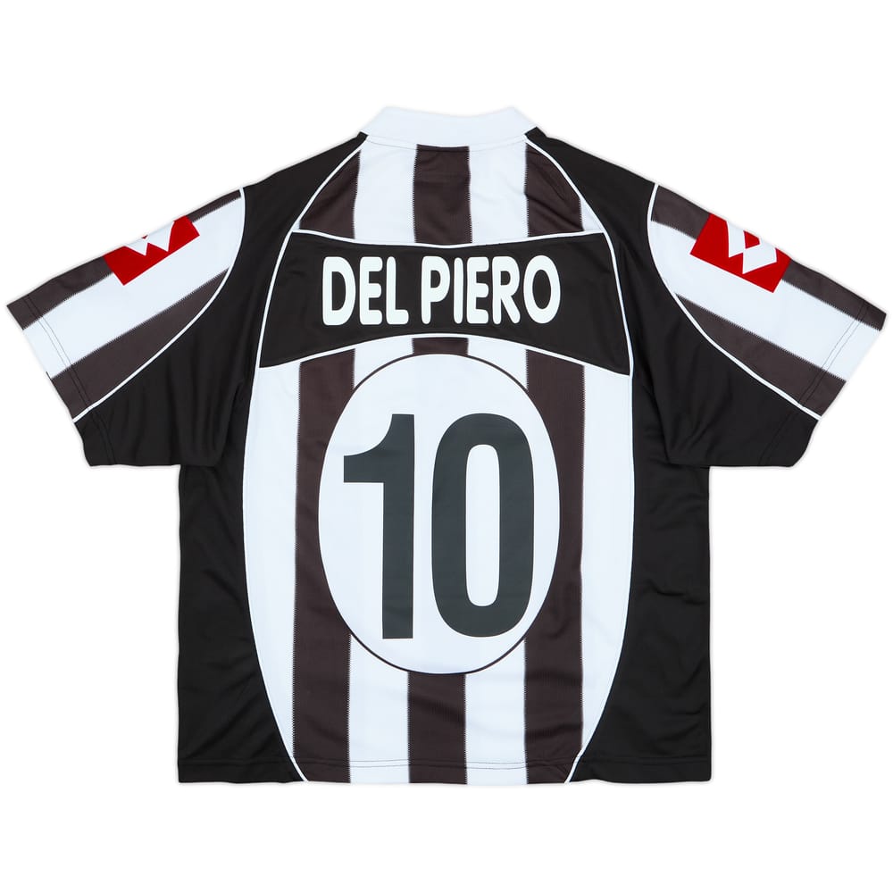 2002-03 Juventus Home Shirt Del Piero #10 - 6/10 - (L)