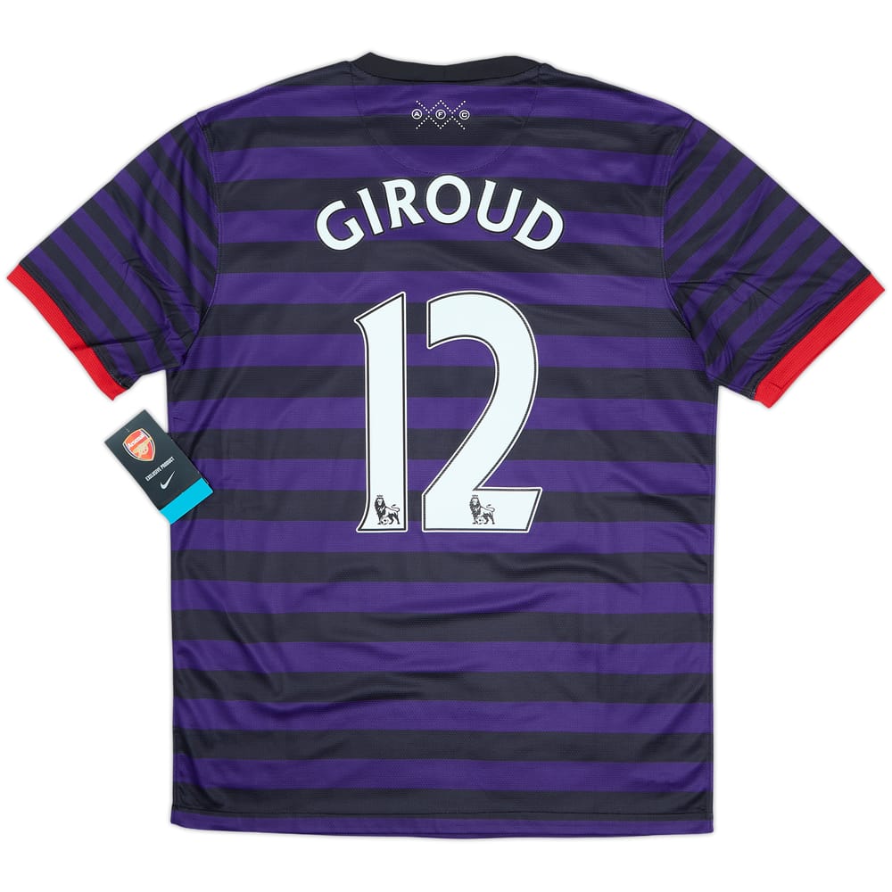 2012-13 Arsenal Away Shirt Giroud #12 (M)