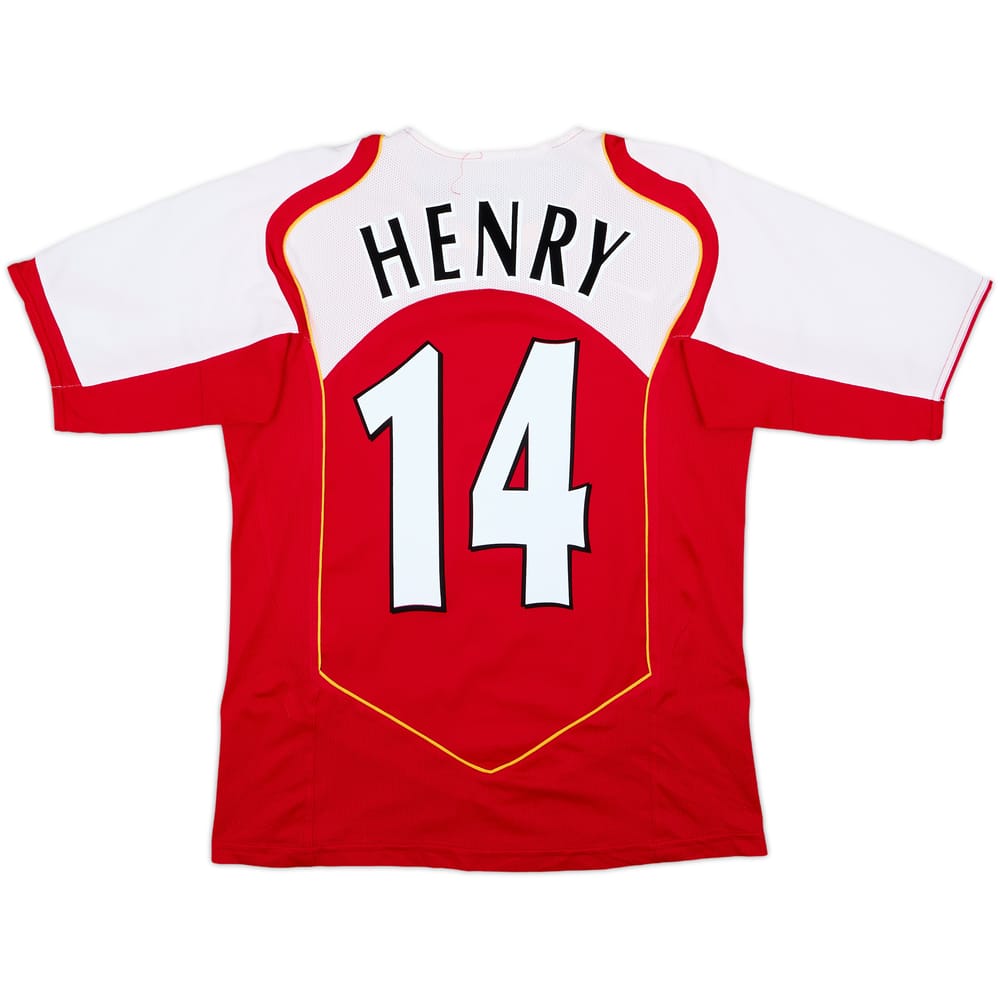 2004-05 Arsenal Home Shirt Henry #14 - 8/10 - (S)