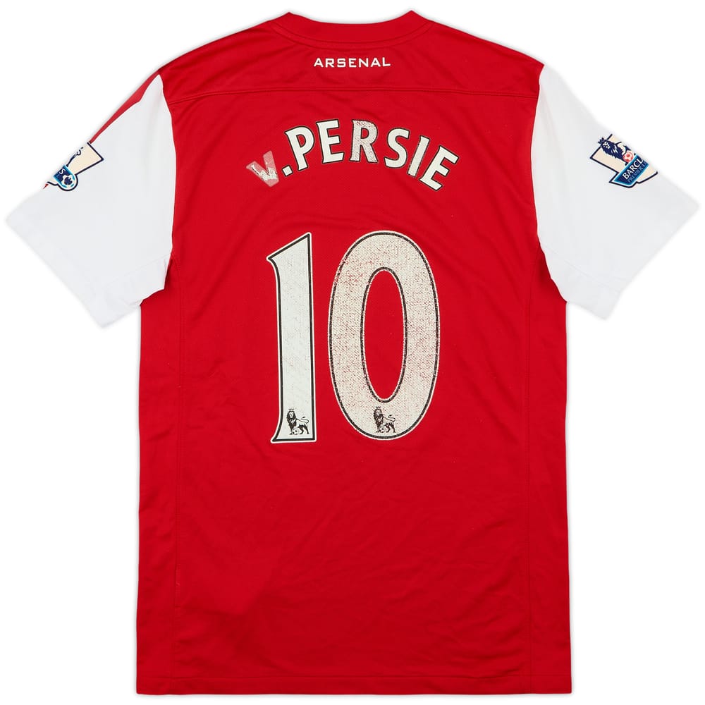 2011-12 Arsenal Home Shirt v.Persie #10 - 4/10 - (S)
