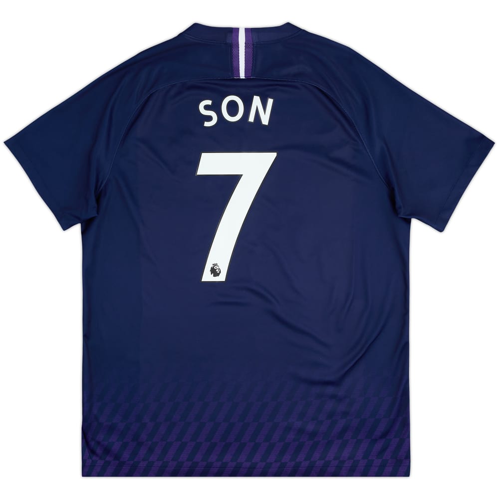 2019-20 Tottenham Away Shirt Son #7 - 8/10 - (XL)