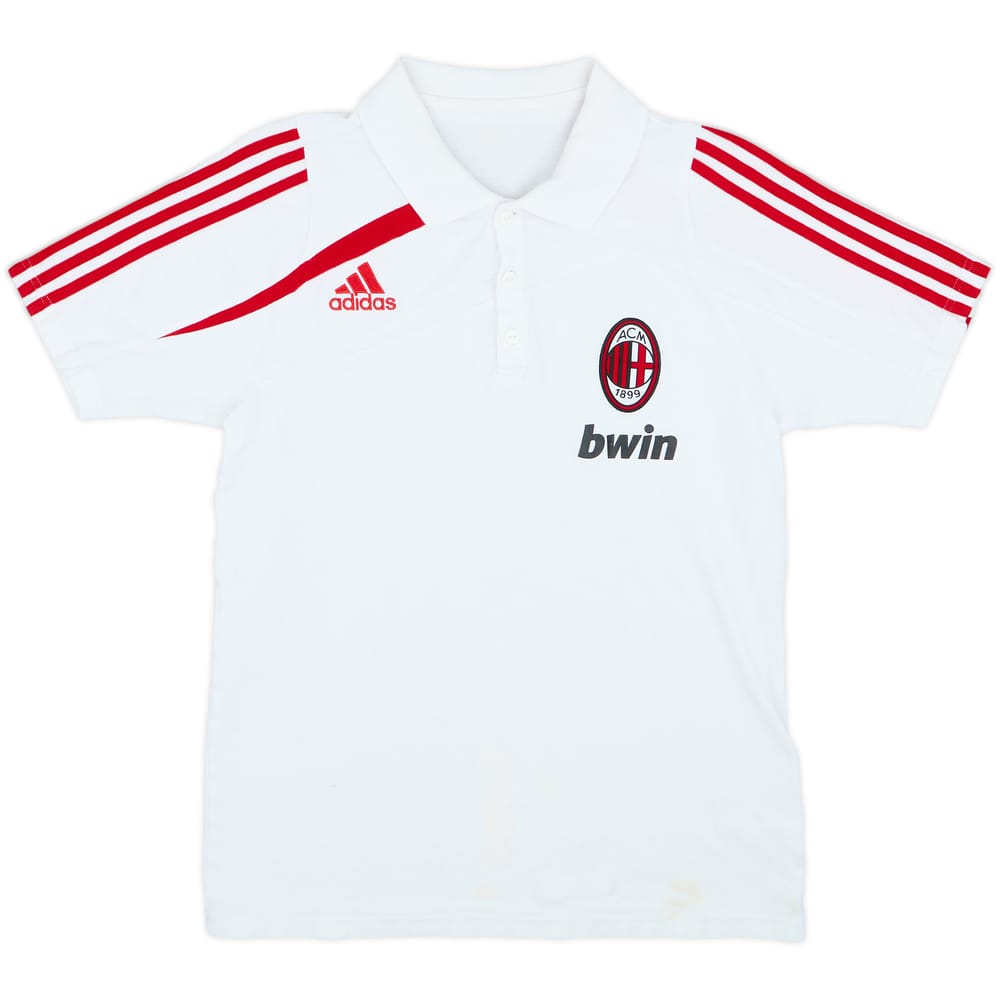 2009-10 AC Milan adidas Polo Shirt - 6/10 - (S/M)