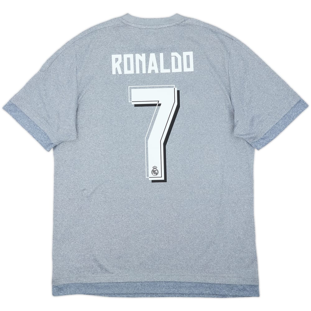 2015-16 Real Madrid Away Shirt Ronaldo #7 - 9/10 - (L)
