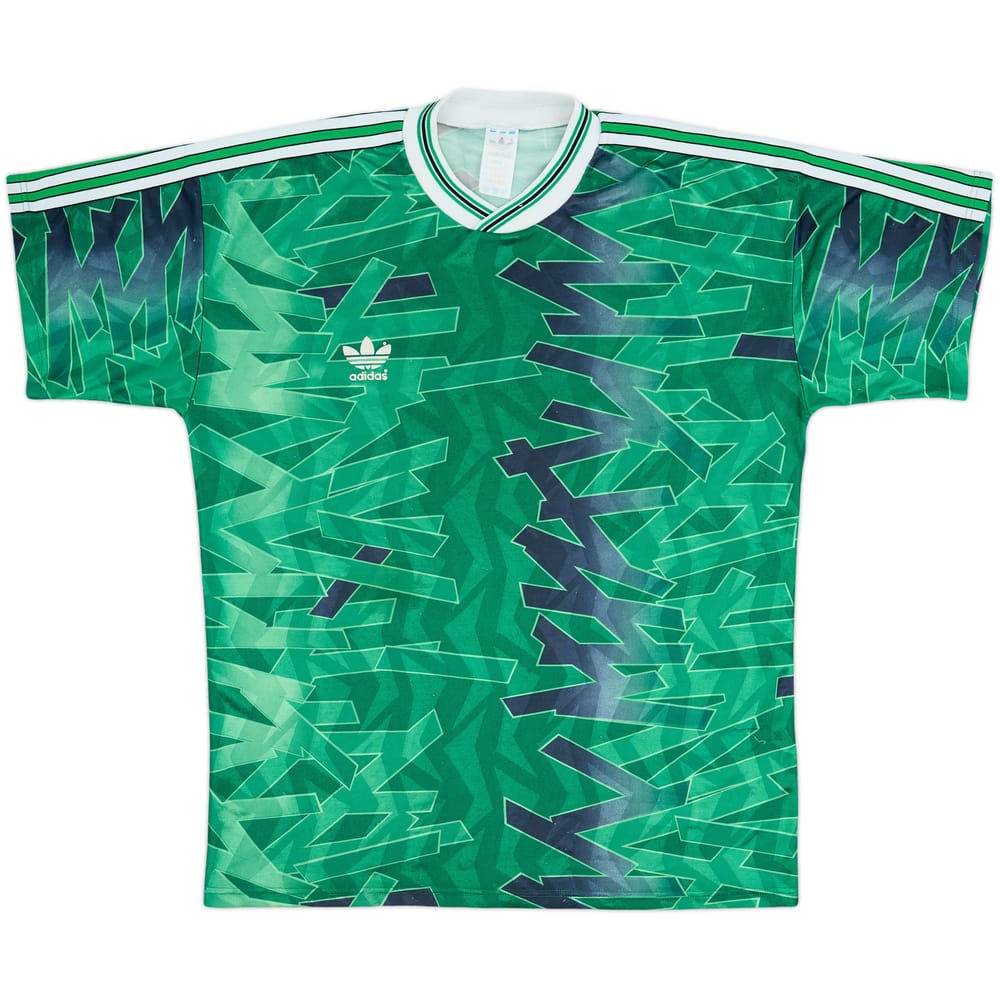 1992-93 adidas Template Shirt - 8/10 - (L)