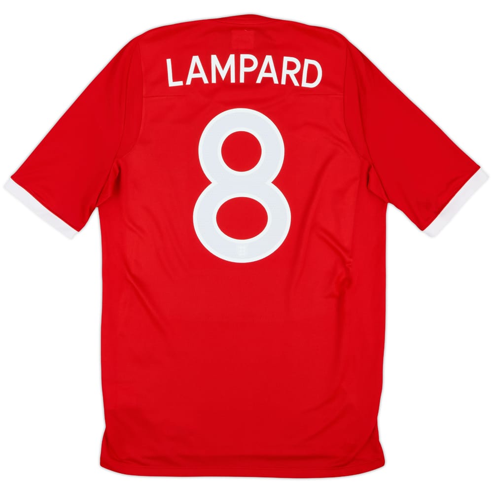 2010-11 England Away Shirt Lampard #8 - 8/10 - (M)
