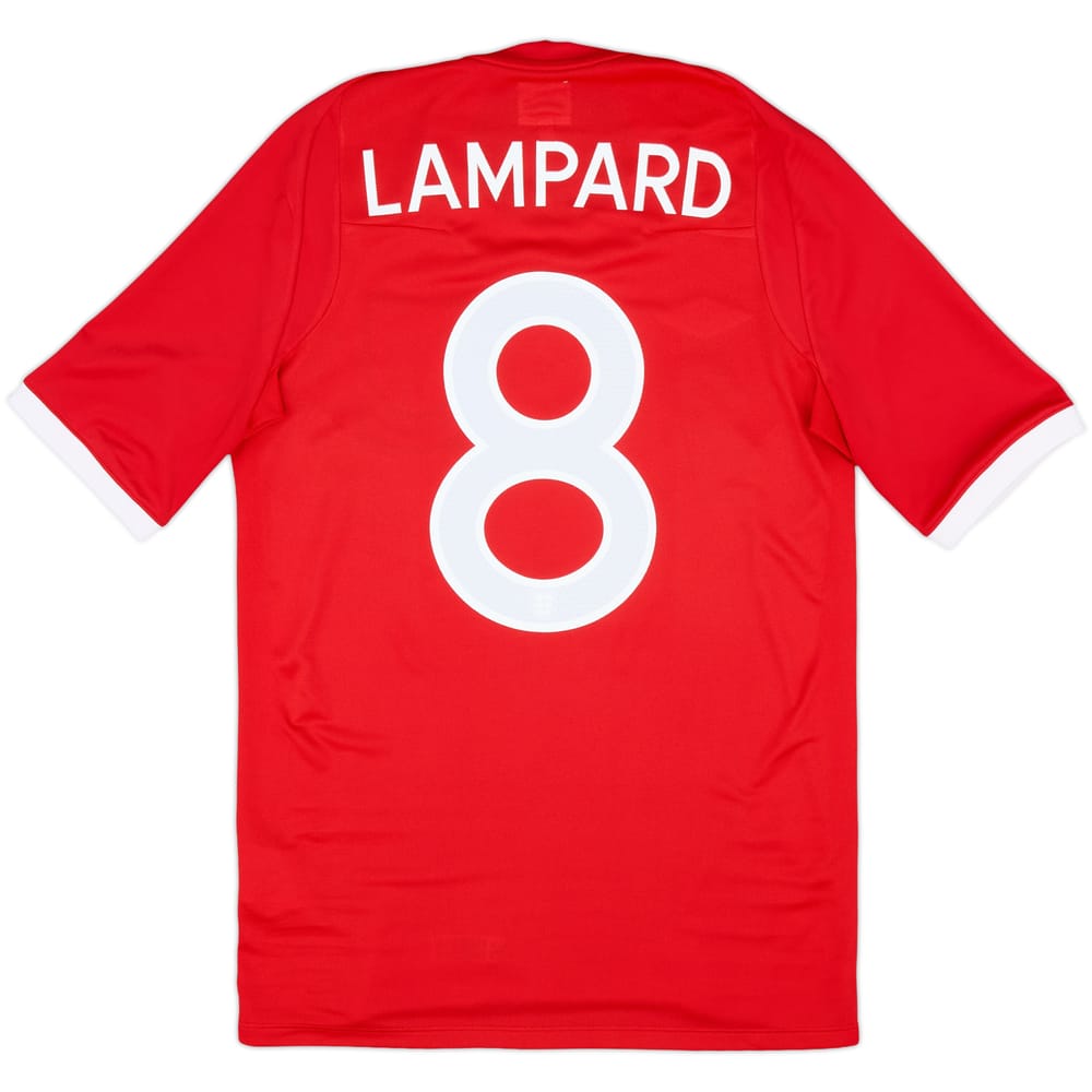 2010-11 England 'South Africa' Away Shirt Lampard #8 - 9/10 - (XS)