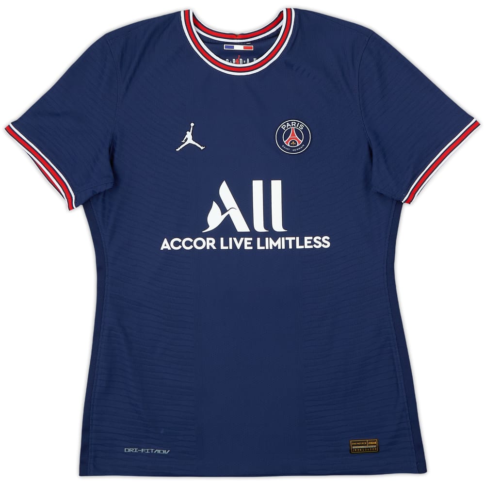 2021-22 Paris Saint-Germain Authentic Home Shirt - 8/10 - (Women's M)