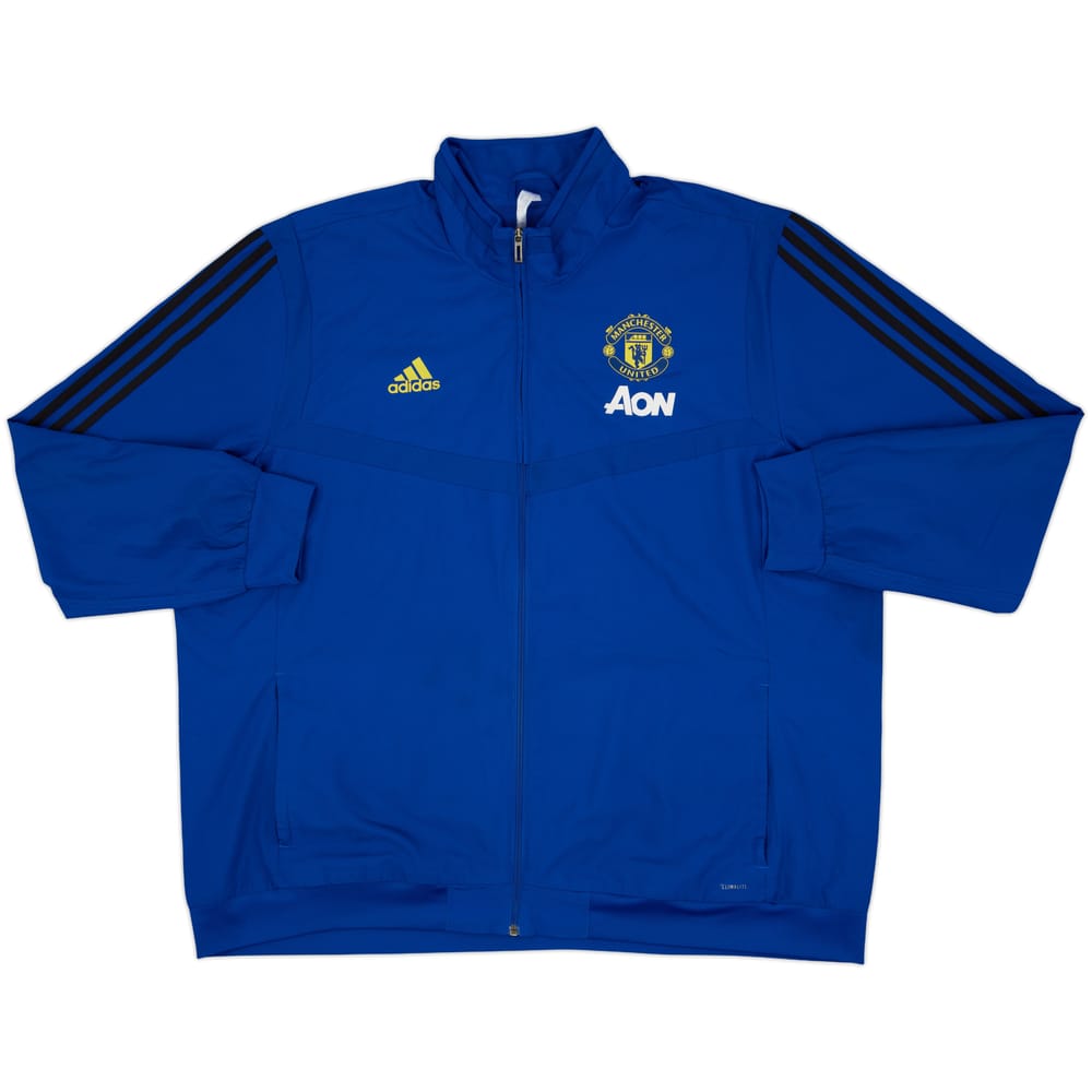 2019-20 Manchester United adidas Track Jacket - 7/10 - (3XL)