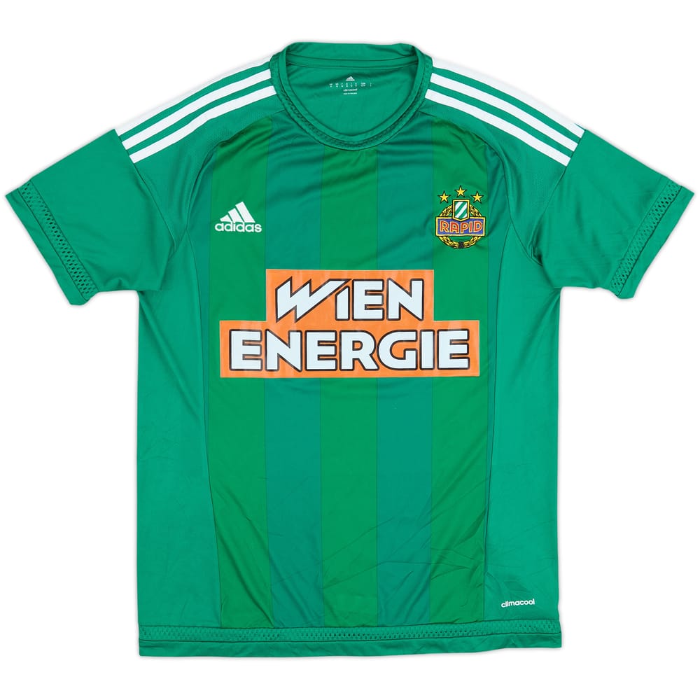2015-16 Rapid Vienna Home Shirt - 8/10 - (M)