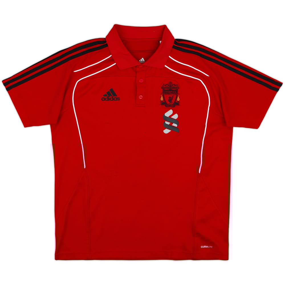 2010-11 Liverpool adidas Polo Shirt - 6/10 - (L)
