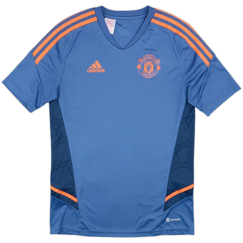 2022-23 Manchester United adidas Training Shirt - 10/10 - (XL.Boys)