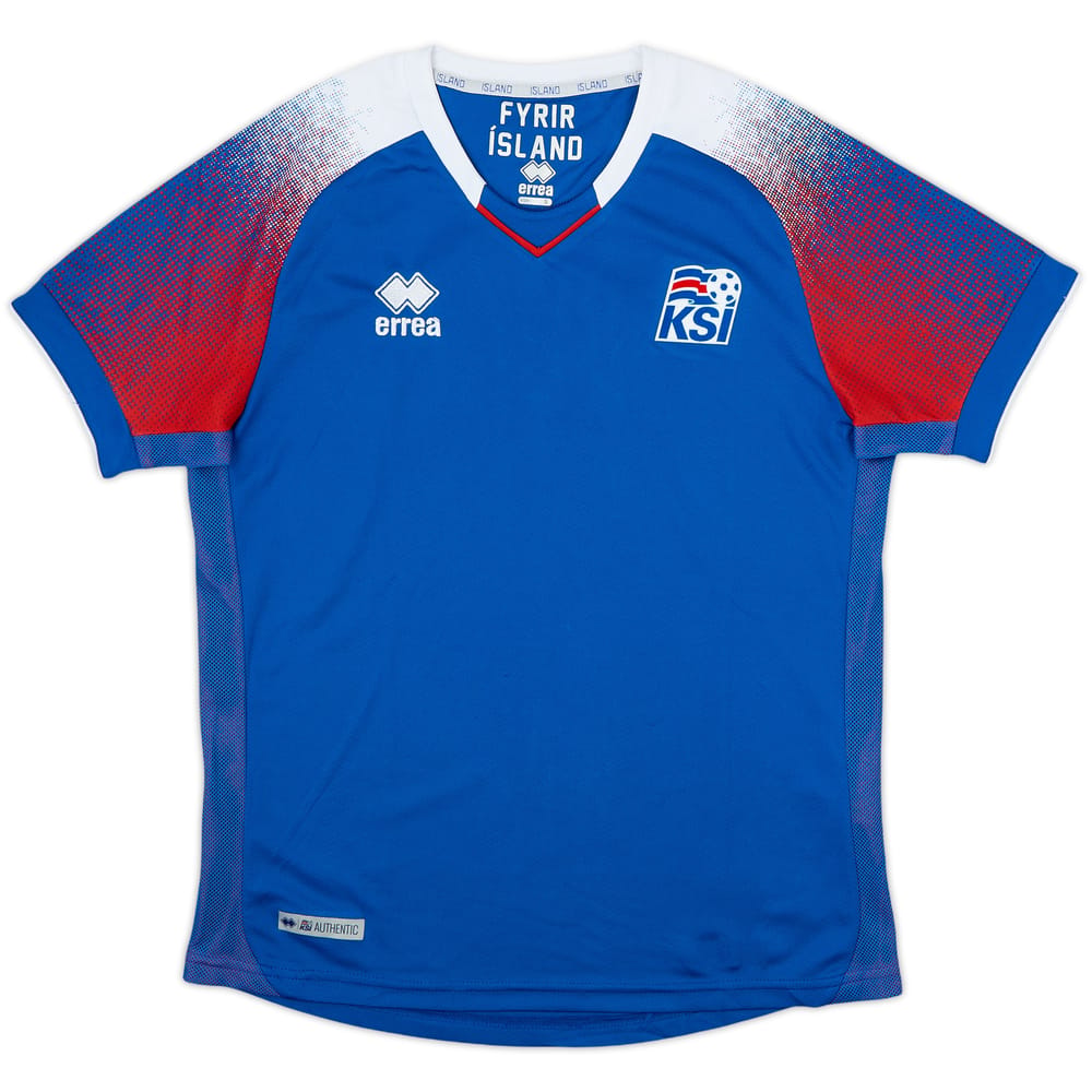 2018-19 Iceland Home Shirt - 8/10 - (S)