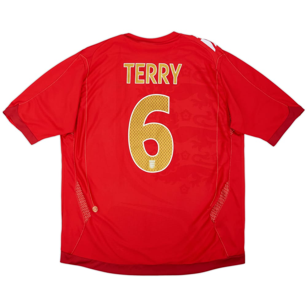 2006-08 England Away Shirt Terry #6 - 10/10 - (XL)
